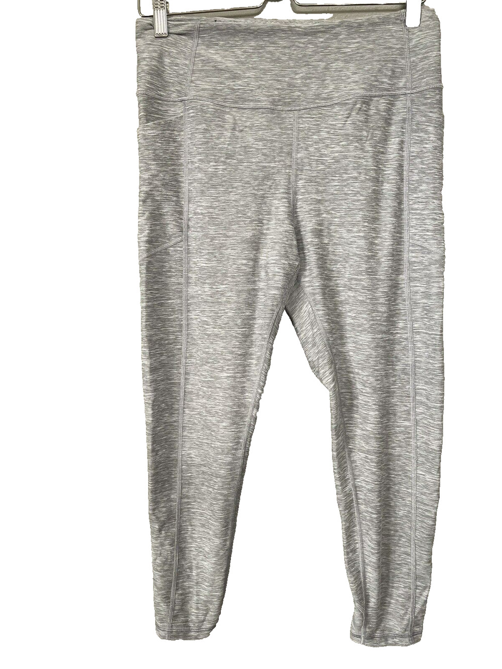 Victoria's Secret Leggings Size 12 Pockets Cropped High Rise Gray Casual